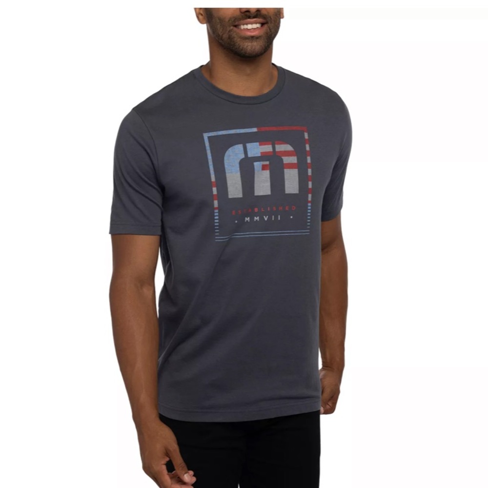 TravisMathew Men's Draw It Out Golf T-Shirt